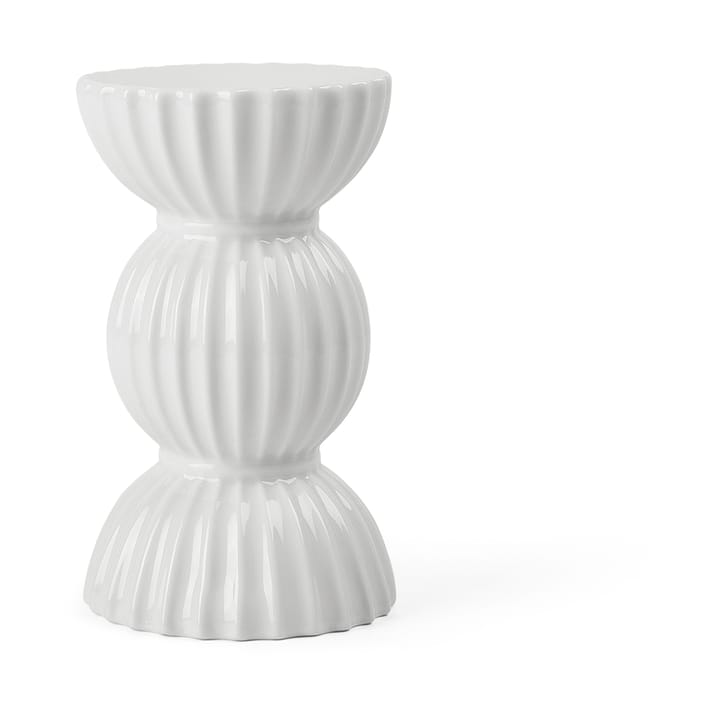 Lyngby Tura 烛台  14 cm - 白色 - Lyngby Porcelæn