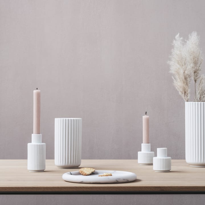 Lyngby 花瓶 烛台  white - 11 cm - Lyngby Porcelæn