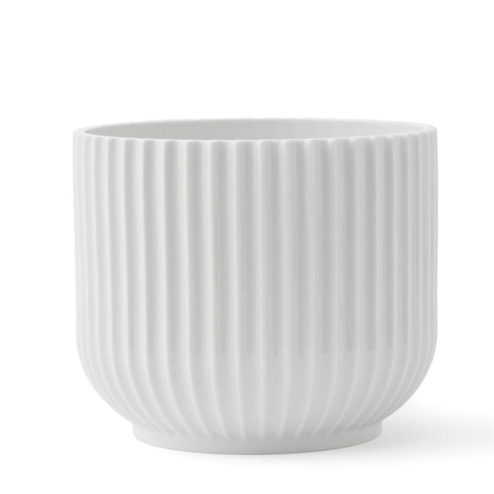 Lyngby 花盆  white - Ø18,9 cm - Lyngby Porcelæn