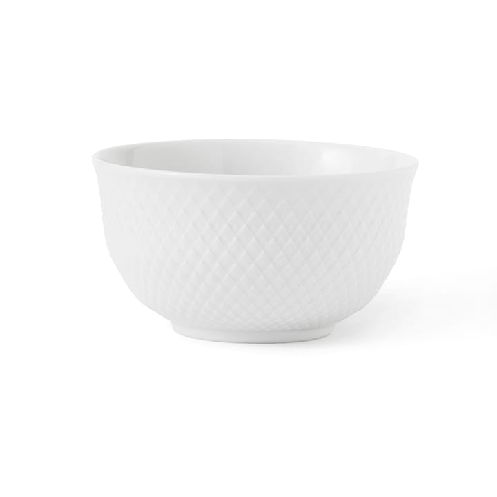 Rhombe 碗 Ø11 cm - White - Lyngby Porcelæn