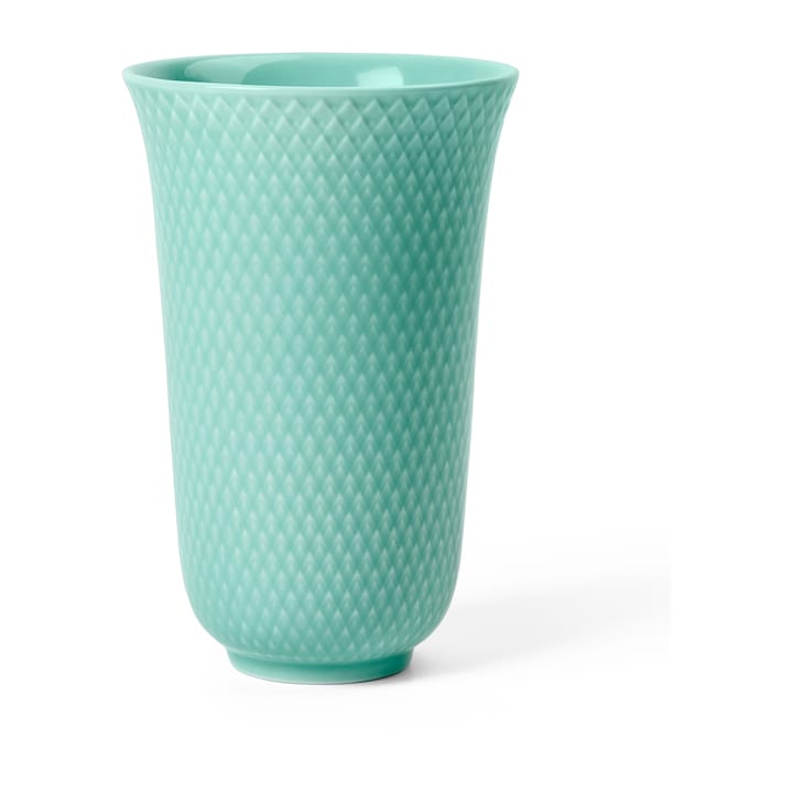 Rhombe 花瓶 15 cm - Aqua - Lyngby Porcelæn