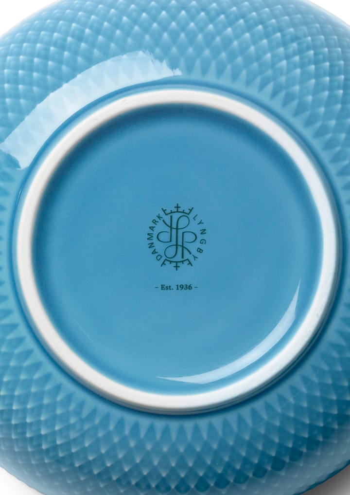 Rhombe 碗 Ø15.5 cm - Blue - Lyngby Porcelæn