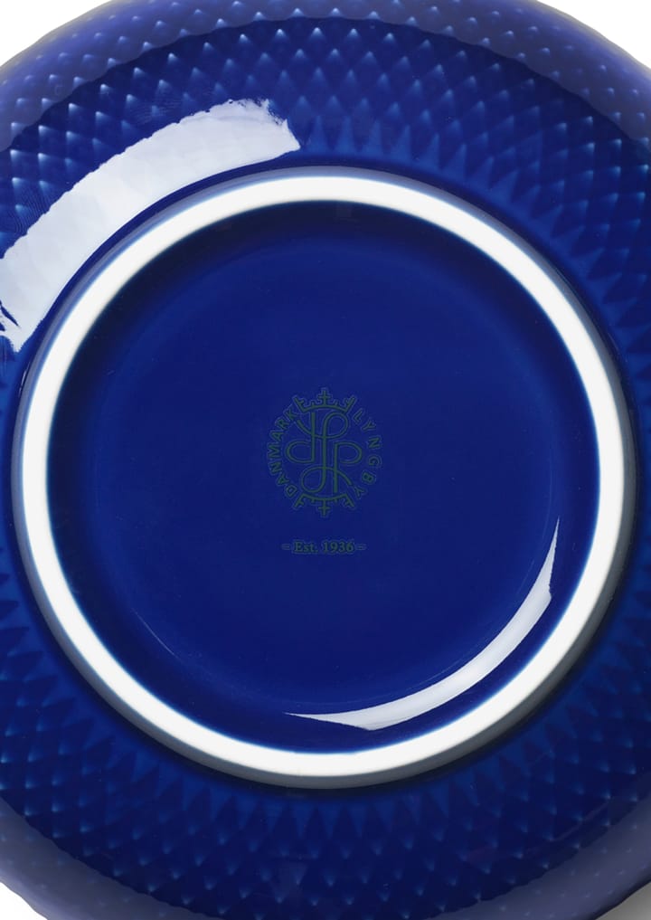 Rhombe 碗 Ø15.5 cm - Dark blue - Lyngby Porcelæn