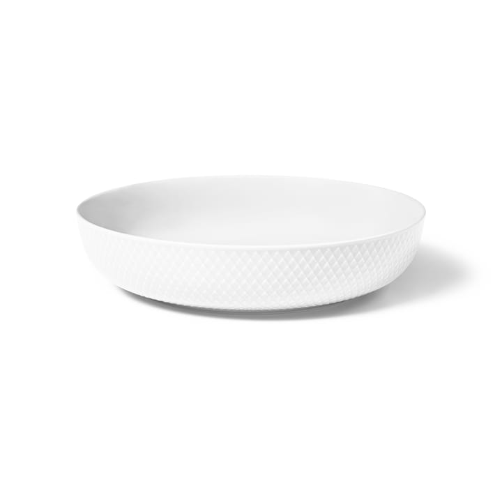 Rhombe 碗 Ø28 cm - 白色 - Lyngby Porcelæn