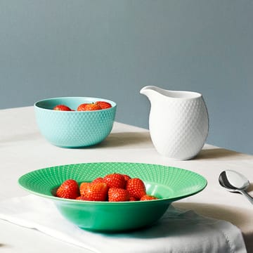 Rhombe 碗  50 cl - aqua - Lyngby Porcelæn