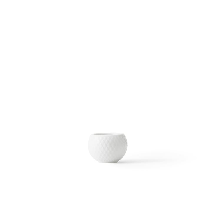 Rhombe 烛台 Ø6.5 cm 两件套装 - White - Lyngby Porcelæn