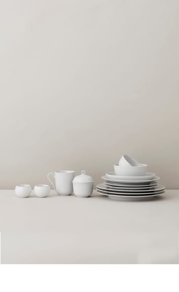 Rhombe 碗 （含盖子） Ø8.5 cm - White - Lyngby Porcelæn