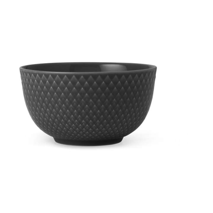 Rhombe Earth 碗 Ø11 cm - Slate - Lyngby Porcelæn