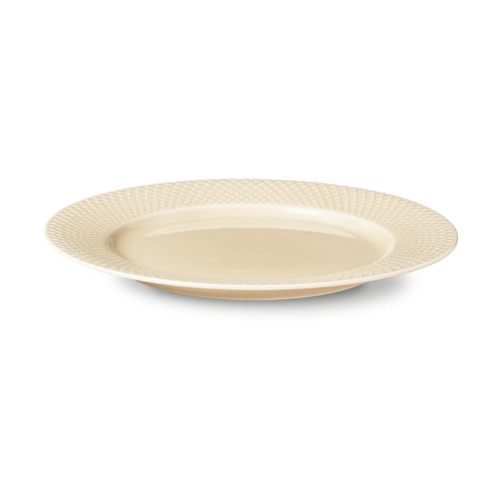 Rhombe Earth dinner 盘子 Ø27 cm - 大理石色 - Lyngby Porcelæn