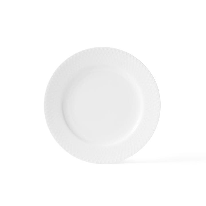 Rhombe 盘子 white - Ø 21 cm - Lyngby Porcelæn