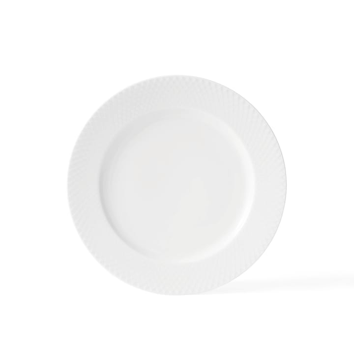 Rhombe 盘子 white - Ø 27 cm - Lyngby Porcelæn