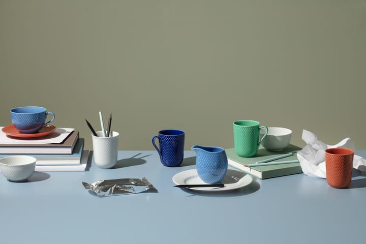 Rhombe 马克杯 with handle 33 cl - 黄色 - Lyngby Porcelæn