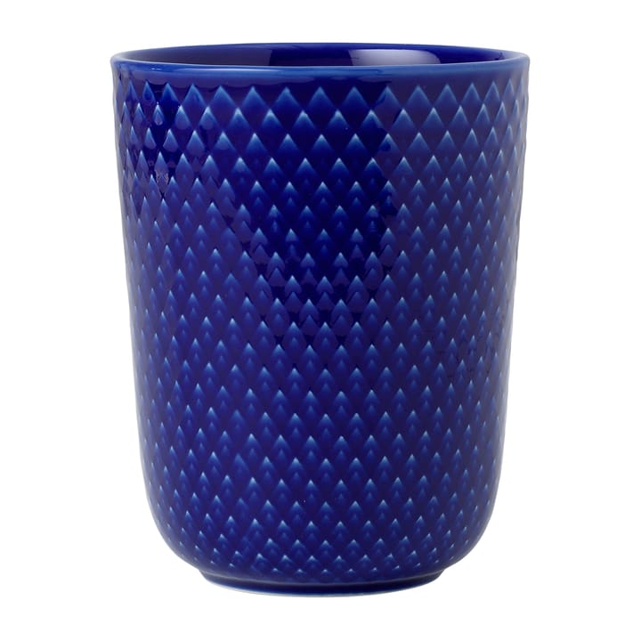 Rhombe 马克杯 without handle 33 cl - Dark 蓝色 - Lyngby Porcelæn