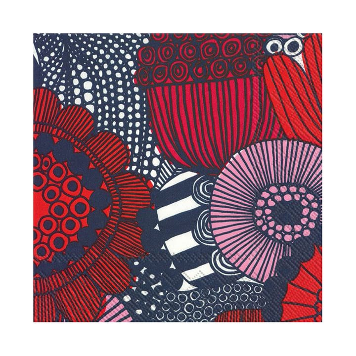 Siirtolapuutarha 餐巾纸 33x33cm 20件装 - 粉色 - Marimekko