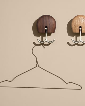 Hercule wall hook - Oiled walnut - Massproductions