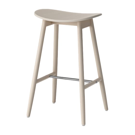 Icha barstool 65 cm 凳子 - 白色-oiled oak - Massproductions