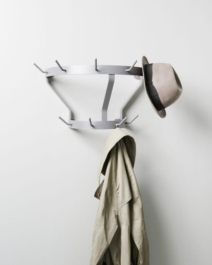 Marcel clothes hanger wall-mounted - Stone 灰色 - Massproductions