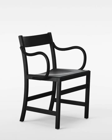 Waiter XL armchair - Black stained beech - Massproductions