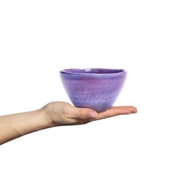 Basic organic 碗  12 cm - Violet - Mateus