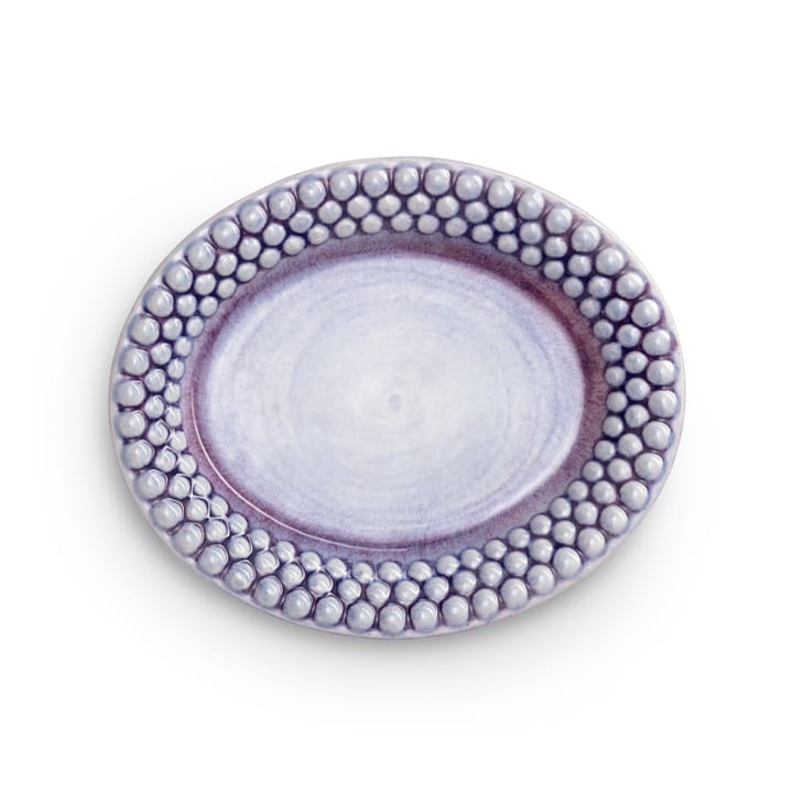 Bubbles oval 盘子 20 cm - Violet - Mateus