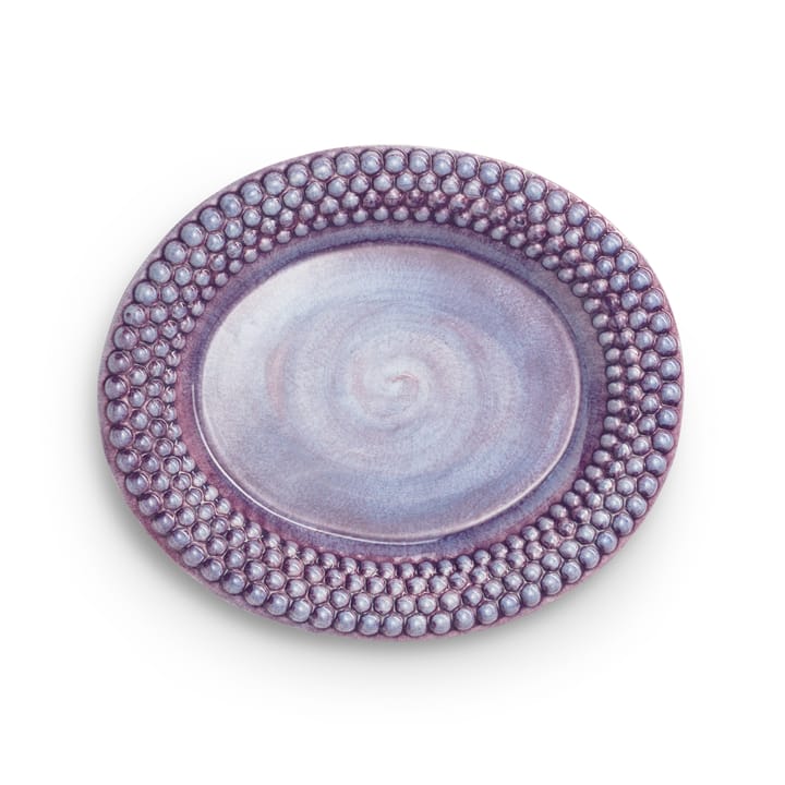 Bubbles oval 碟 35 cm - Violet - Mateus