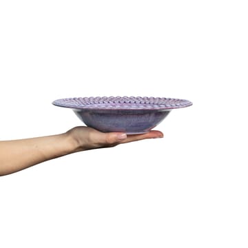 Bubbles soup 盘子 25 cm - Violet - Mateus