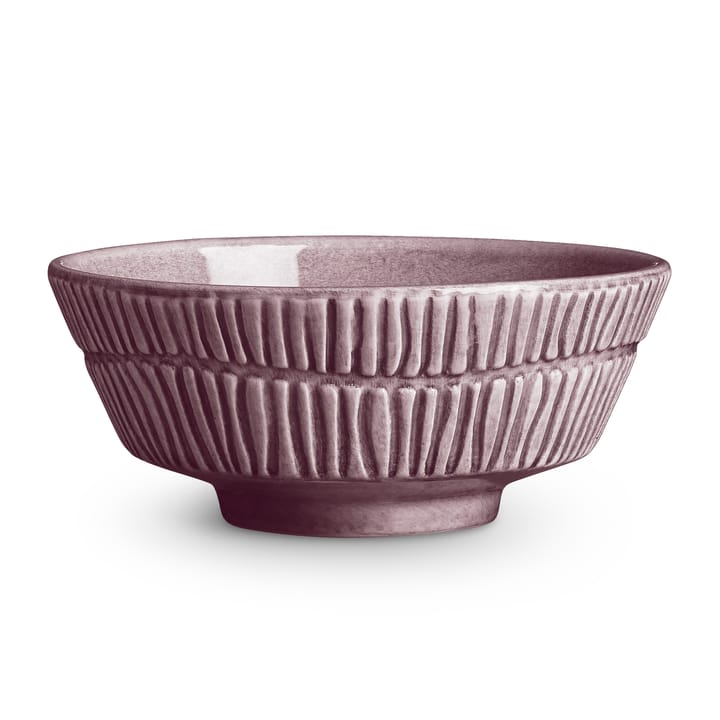 Stripes 碗 Ø15 cm - Plum - Mateus