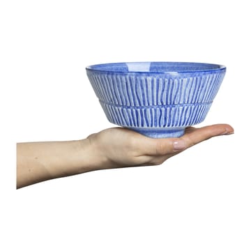 Stripes 碗 16 cm - Light blue - Mateus