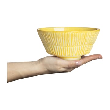 Stripes 碗 16 cm - Yellow - Mateus