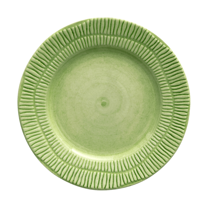 Stripes 盘子 Ø21 cm - Green - Mateus