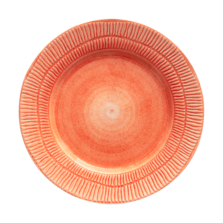 Stripes 盘子 Ø28 cm - Orange - Mateus