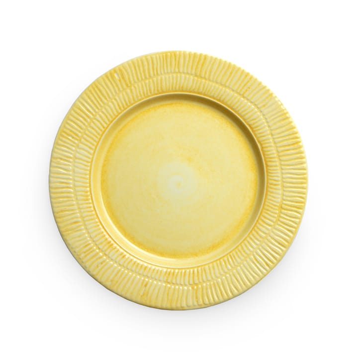 Stripes 盘子 Ø28 cm - Yellow - Mateus