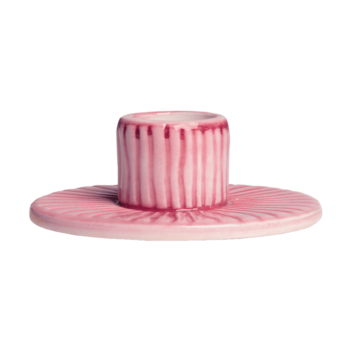 Stripes ��烛台 Ø8 cm - Pink - Mateus