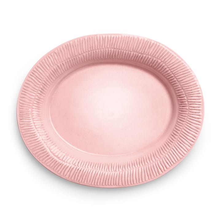 Stripes platter 30x35 cm - Light 粉色 - Mateus