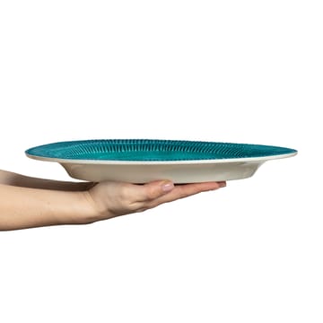 Stripes platter 30x35 cm - Ocean - Mateus