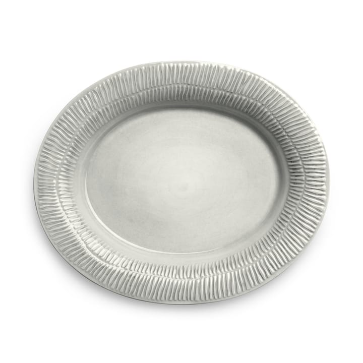 Stripes platter 30x35 cm - 灰色 - Mateus