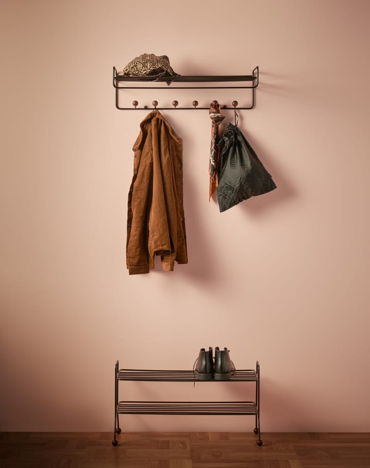 Bill Hat rack hat rack - 黑色-dark-棕色 - Maze