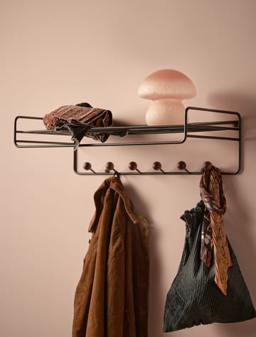 Bill Hat rack hat rack - 黑色-dark-棕色 - Maze