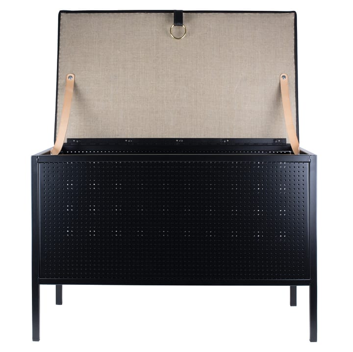 Frank storage bench, 黑色 Maze