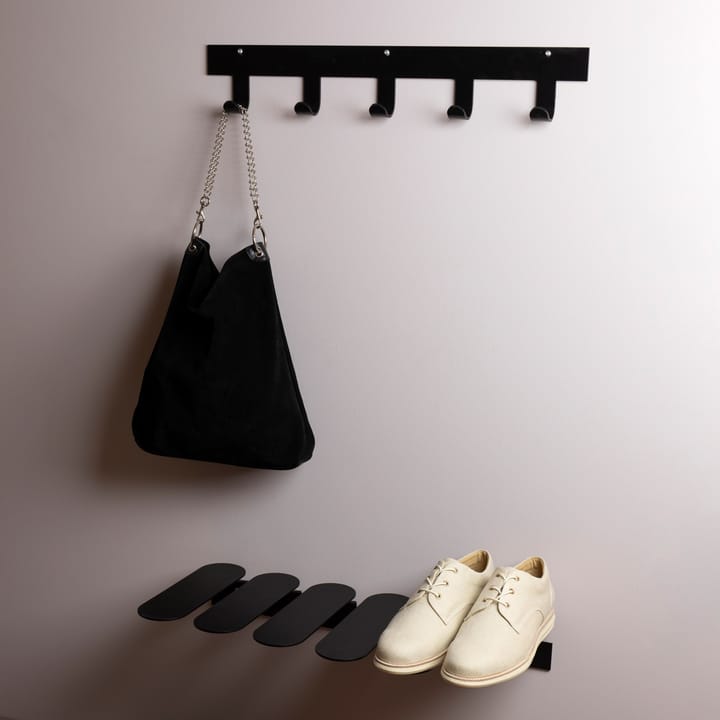 Only Hooks coat rack, 黑色 Maze