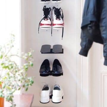 Step S shoe shelf - 黑色 - Maze