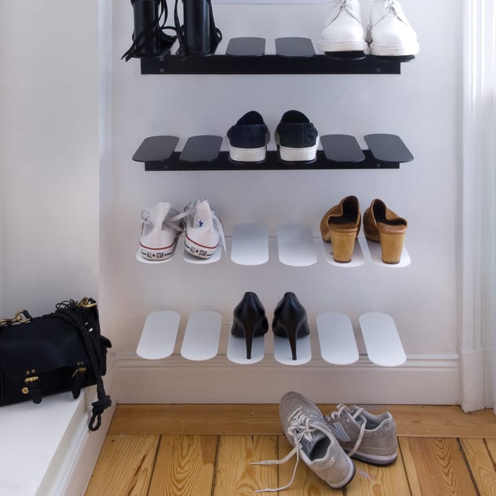 Step shoe shelf, 白色 Maze