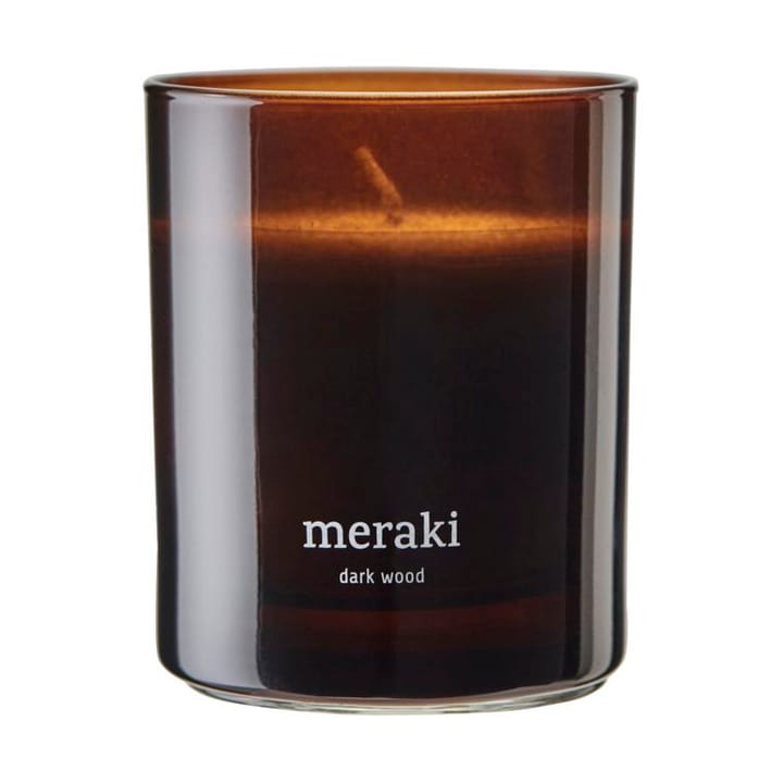 Meraki 香薰蜡烛, 35 hours - Dark wood - Meraki