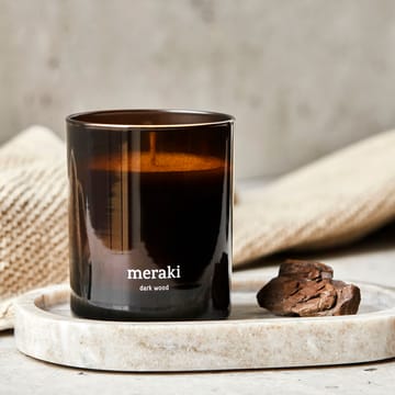 Meraki 香薰蜡烛, 35 hours - Dark wood - Meraki