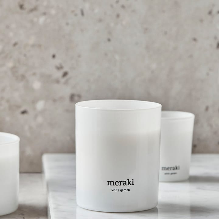 Meraki 香薰蜡烛, 35 hours, 白色 garden Meraki