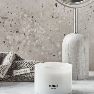 Meraki 香薰蜡烛, 60 hours - Fresh 亚麻色 - Meraki