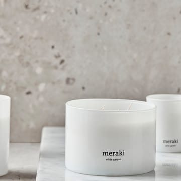 Meraki 香薰蜡烛, 60 hours - 白色 garden - Meraki