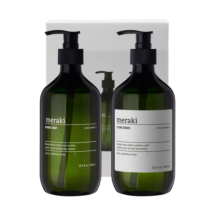 Meraki 礼物套装 hand soap 和 dish soap - Anti-odor forest garden - Meraki