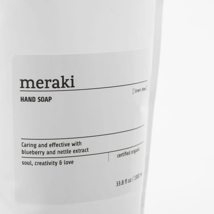 Meraki hand soap refill 1000 ml, 亚麻色 dew Meraki