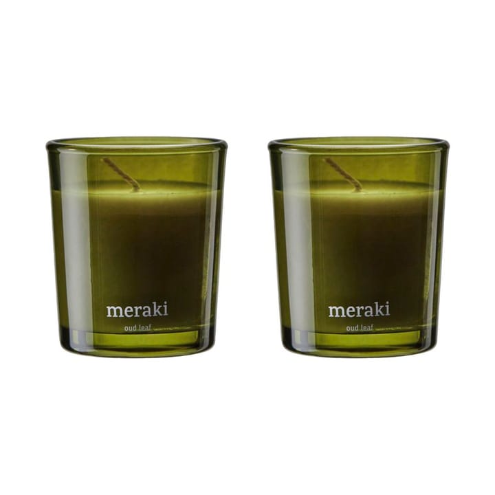 Meraki scented candles 12 hours 两件套装 - Oud leaf - Meraki